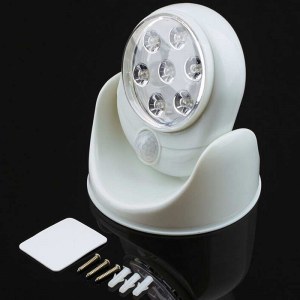 SHOP-STORY - LED LAMP 360 : Lampe LED Sans Fil avec Détecteur de Mouvement Pivotante à...
