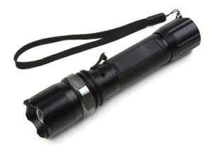 Lampe Torche Aluminium noir CREE Q5 LED SIRIUS Esperanza
