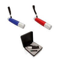 Lampe Traveller en Aluminium - Objet publicitaire AVEC ou SANS logo - Cadeau client -...