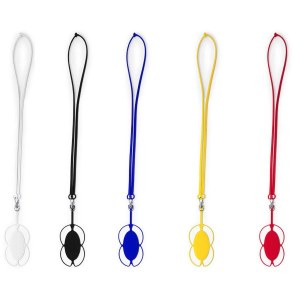 Lanyard "Itaka" en Silicone - Objet publicitaire AVEC ou SANS logo - Cadeau client - Gi...