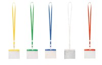 Lanyard Porte-Badge Maes - 10,5x7,5cm - Objet publicitaire AVEC ou SANS logo - Cadeau...