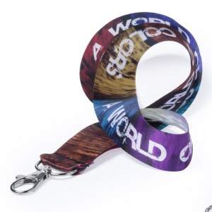 Lanyard Sublimation "Nopak" en Polyester - Objet publicitaire AVEC ou SANS logo - Cadea...