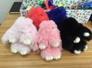 Lot de porte clé fantaisie lapin à brader