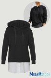 LASCANA sweat à capuche pour femmes 2 en 1, destockage