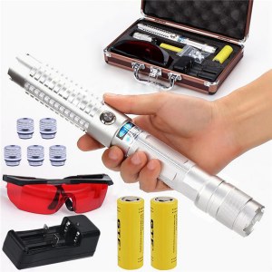 Nouveau 5 en 1 20000mw Pointeur Laser Haute Puissance Bleu