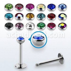 Body Piercing Acier Chirurgical Labret En Gros