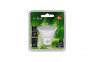 Spot LED GU10 4W 3000K (blanc chaud)