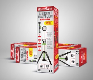 LAMPE DE CHANTIER LED ROCKET KM-40W /KM-4279