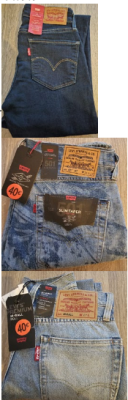 Lot jeans Levi's