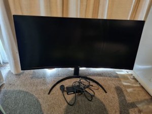 LG UltraWide 34BQ77QE-B 34 1440p HDR Curved Monitor