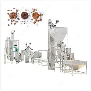 Ligne Complète De Traitement De Fèves De Cacao