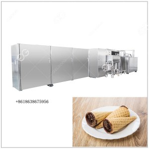 Ligne De Production De Mini Cônes En Chocolat Automatique
