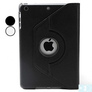 Etui en Cuir PU Rotatif avec Support pour iPad Mini