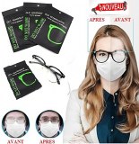 Lingette microfibre anti-buée réutilisable