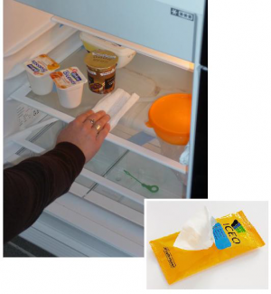 Etui lingettes frigo