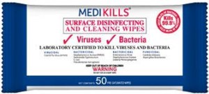 Lingettes virucides EN14476