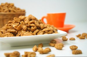 Lion - céréales aromatisées au caramel et chocolat