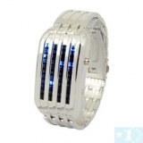 Nouveau mode 44 LED Digital Lady & Man binaire montre-bracelet