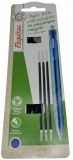 ESQUISE, stylo bleu à bille, rétractable +3 recharges