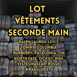 LOT VÊTEMENTS SECONDE MAIN