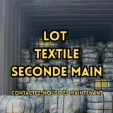 LOT TEXTILE SECONDE MAIN