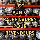 LOT 문 PULLS RALPH LAUREN POUR REVENDEURS