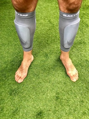 Football rugby maintien protege tibia protection fixation et blocage - bandage mollet manchons el...