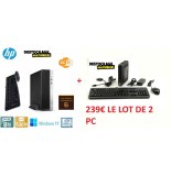 Lot 2 PC bureau HP G4 et HP T520
