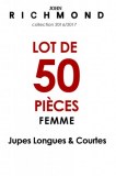 LIQUIDATION LOT 50 JUPES MARQUE ITALIENNE EN LIGNE
