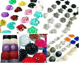 LOTS 50 Paires De BOUCLES D'OREILLES