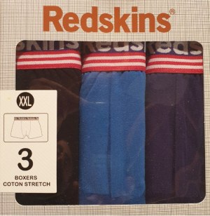 Lot 1200 Pièces BOXERS REDSKINS® /3 DIVISIBLE