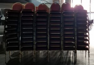 Destockage chaises de conférences