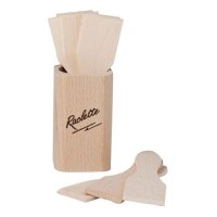 Pot en bois garni de 8 spatules à raclette IDEE CADEAU