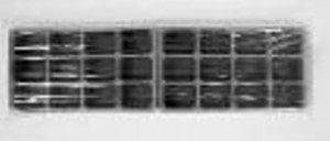 Lot de 2 bacs à glaçons en silicone noir