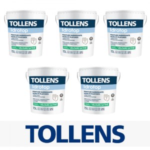 LOT DE 5 IDROTOP VELOURS SATINE