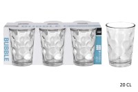 Lot de 6 verres à eau 208 cc VERRE SPACE