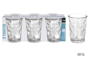 Lot de 6 verres à eau 208 cc VERRE SPACE