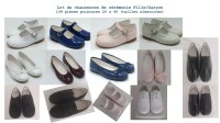 Lot de chaussures 139 paires filles/garçon tailles 20 à 40
