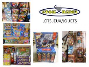 Palette de Jouets de Marque