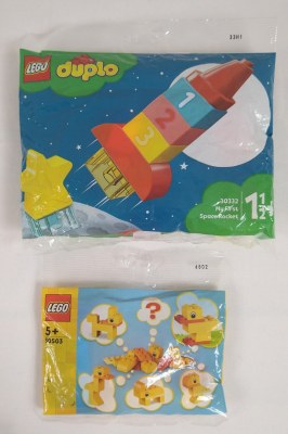 Lot de 50 Pieces de sachets Lego/Lego Duplo/Playmobil Neuf