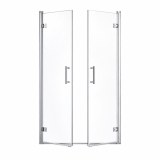 Lot 15 portes de douche battantes Kermi CADA XS – 100 × 200 cm, neuves