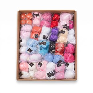 Lot soutiens-gorge Haiyun – 9 870 pièces en 7 box, vente par box possible