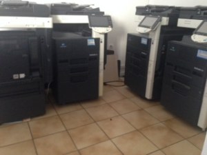Lot photocopieur KONICA MINOLTA pour export