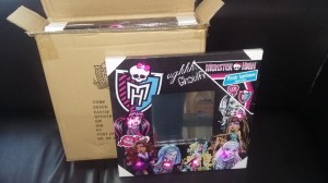 LOT MIROIR LED DECORATION MONSTER HIGH
