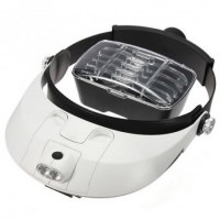 Lot de Loupe casque pour travaux de précision bijoutier horloger maquettiste puissant