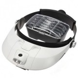 Lot de Loupe casque pour travaux de précision bijoutier horloger maquettiste puissant