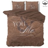 "Love for You&Me" Set 2/3 pcs Parure de Lit 100% Coton Housse de Couette+Taie d'Oreille...