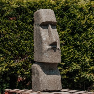 Grossiste Statue ile de paques, Statue Moai, pierre naturelle, pierre reconstituée