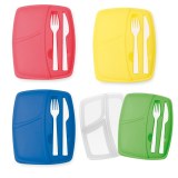 Lunch Box "Maynax" avec Couverts - Objet publicitaire AVEC ou SANS logo - Cadeau client...