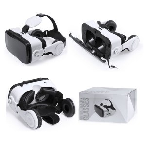 Lunettes de Réalité Virtuelle Stuart avec Casque - Objet publicitaire AVEC ou SANS logo...